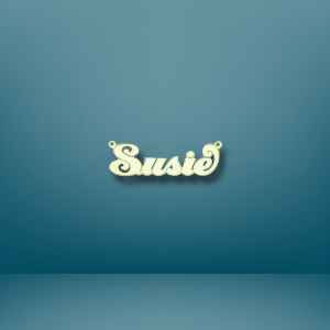 Susie Nameplate