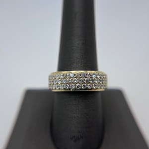 10K Yellow Gold Diamond Ring